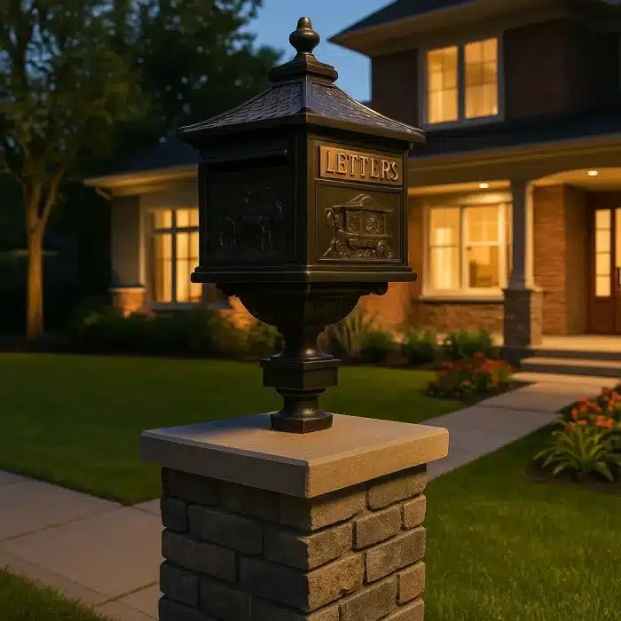 cast aluminum mailboxes