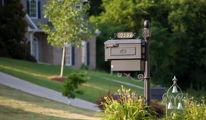 best mailbox post material