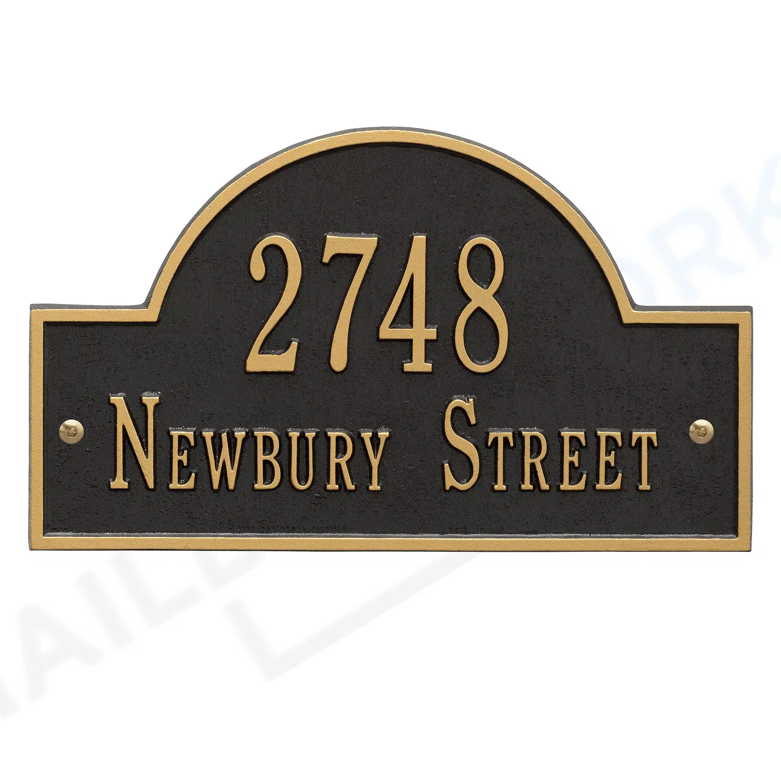 Whitehall Arch Marker Address Plaque for Sale Product Image