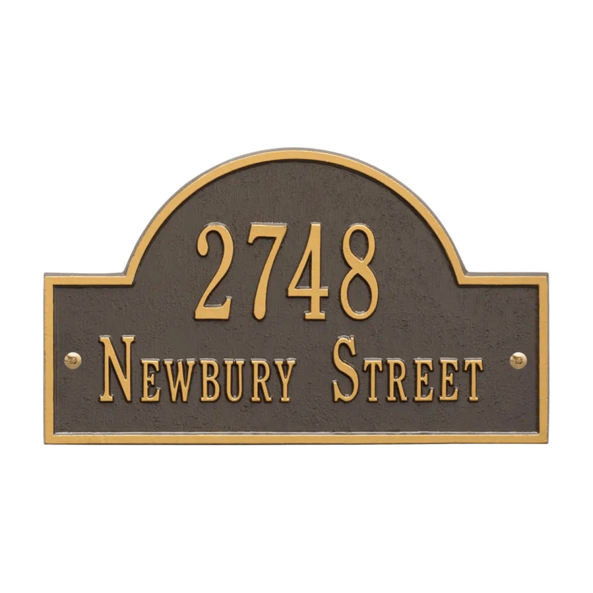 Whitehall Arch Marker Address Plaque for Sale Product Image