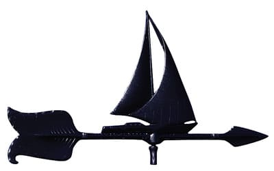 Whitehall 24 Inch Sailboat Accent Weathervane