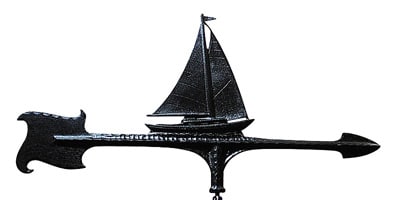 Whitehall 30 Inch Sailboat Accent Weathervane