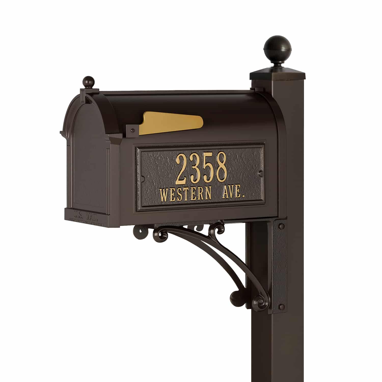 Whitehall Decorative Post Mount Mailboxes Product Image