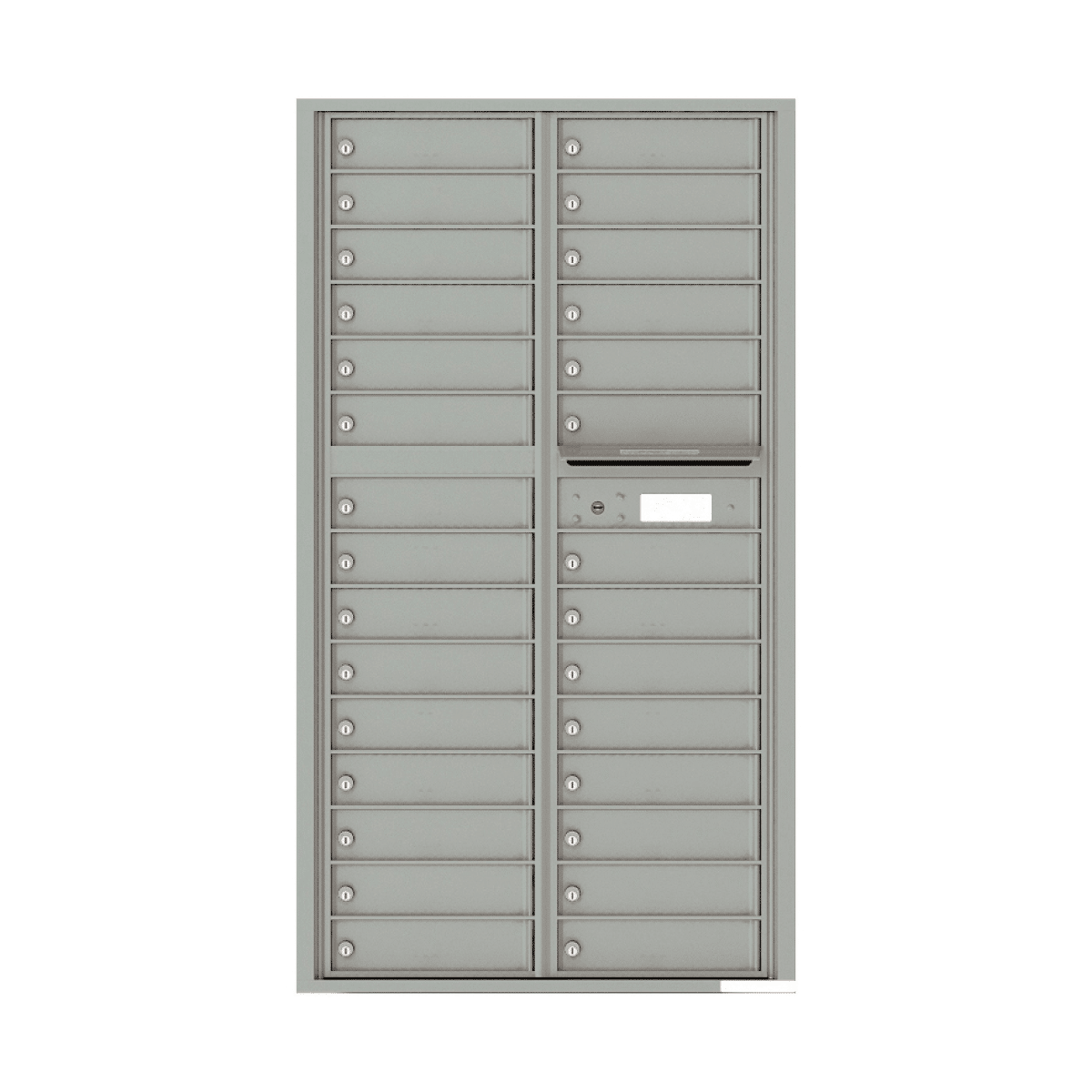 Florence Recessed 4C Horizontal Mailbox – 29 Tenant Doors – Front Loading – Max Height – USPS Access Product Image