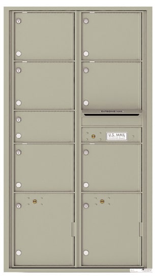 4C16D07 Front Loading Commercial 4C Mailboxes