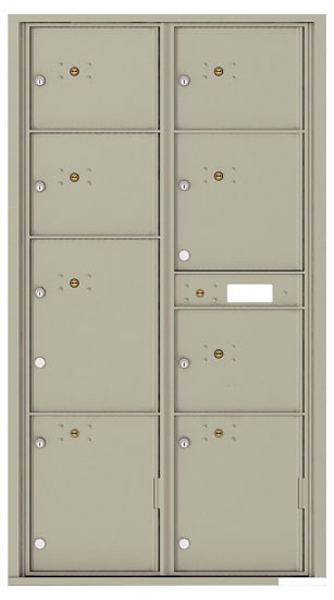 4C16D8P Surface Mount Commercial 4C Mailboxes