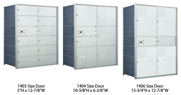 Optional Florence Postal Horizontal Door Sizes