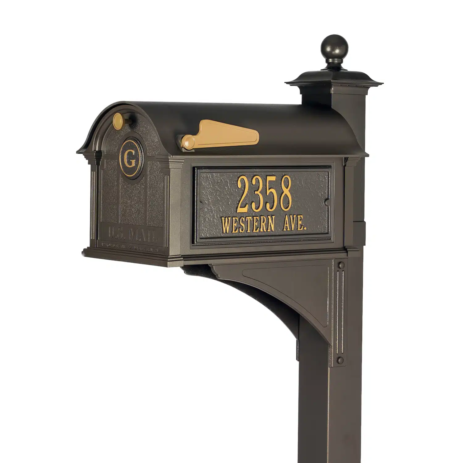 Whitehall Balmoral Monogram Mailbox Package Product Image