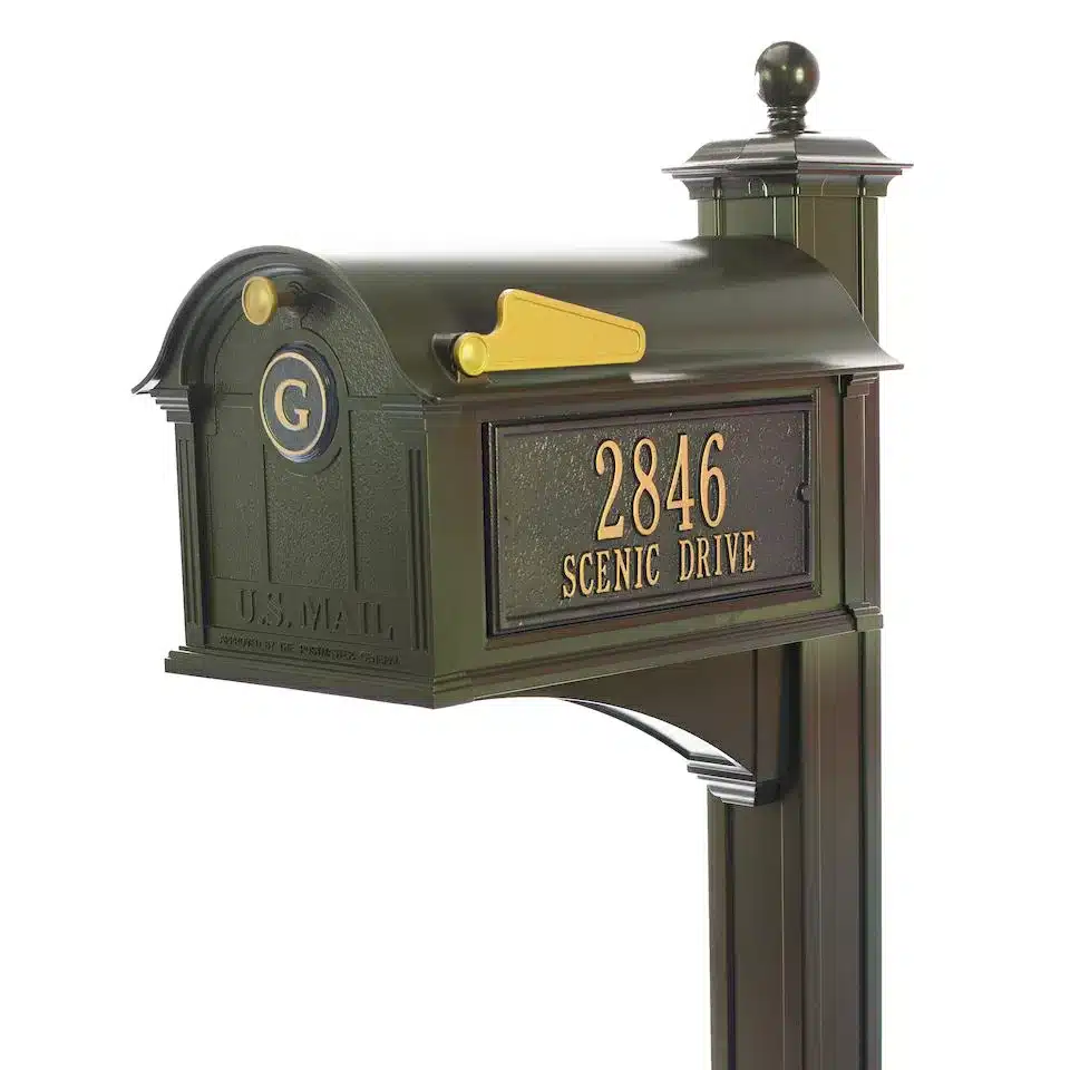 Whitehall Balmoral Monogram Mailbox Package Product Image