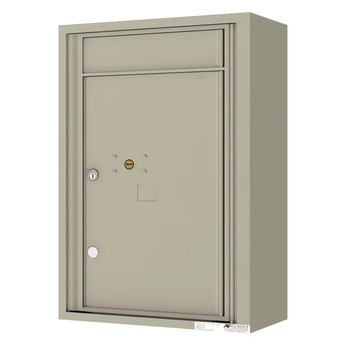 Florence Surface Mount 4C Horizontal Mailbox – 1 Parcel Locker – Front Loading – 7 Doors High – Private Access Product Image
