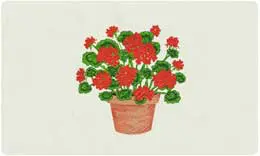 Bacova Mailbox Geranium 10411