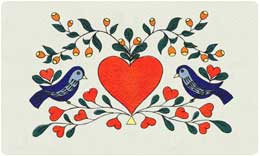 Bacova Mailbox Love Birds 10107