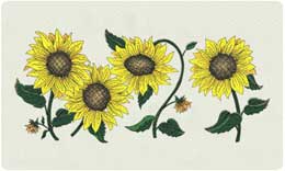 Bacova Mailbox Sunflowers 10303