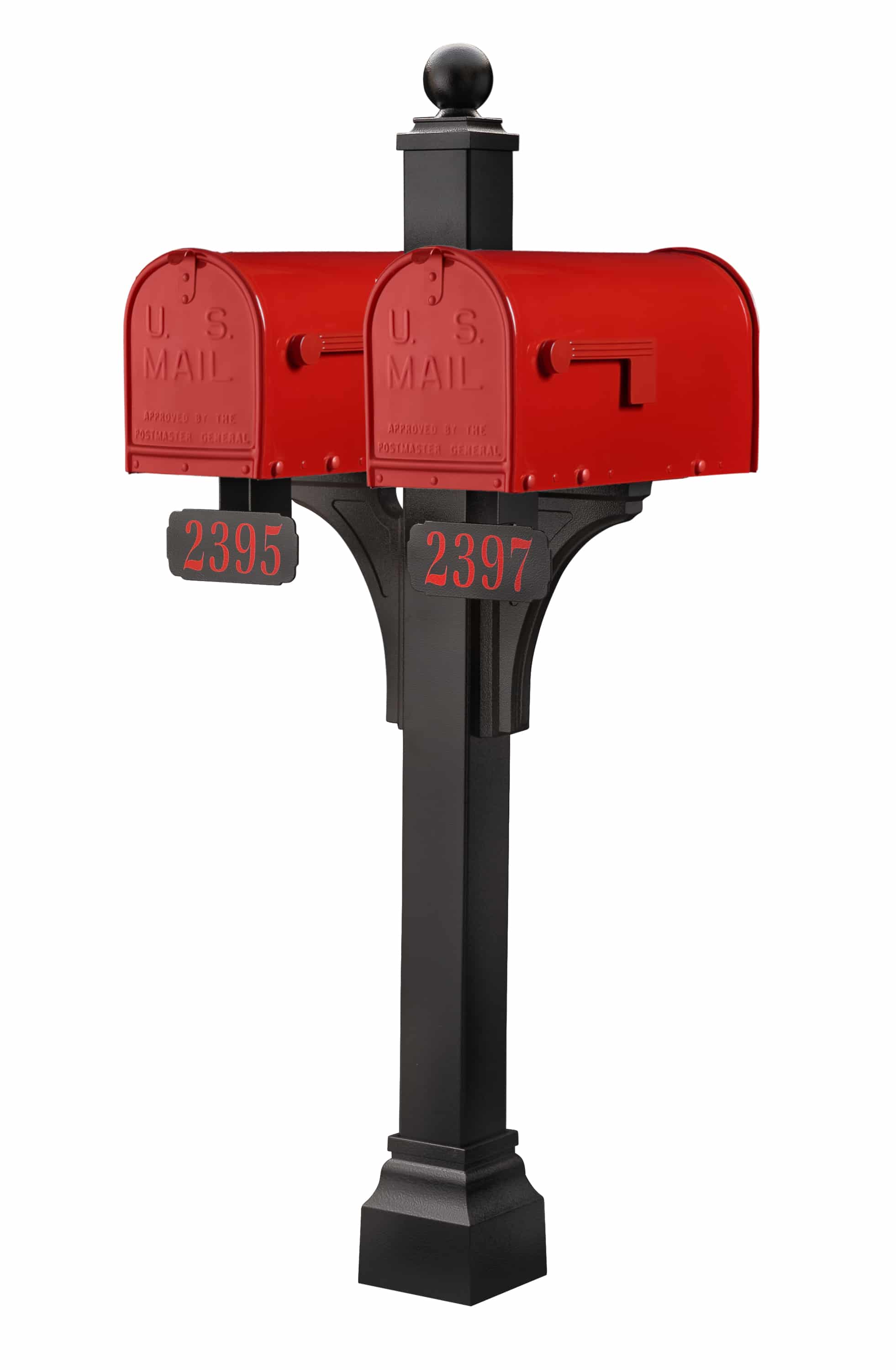 Janzer Mailboxes with Dual Mount Decorative Post Featured Image