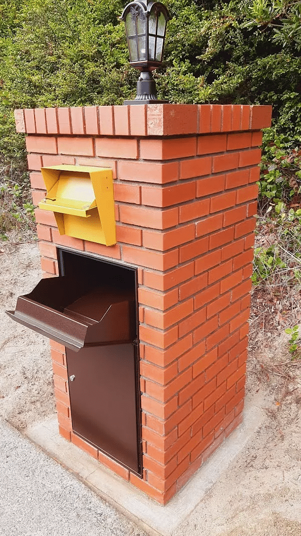 dVault Free Standing Collection Vault Delivery Drop Box