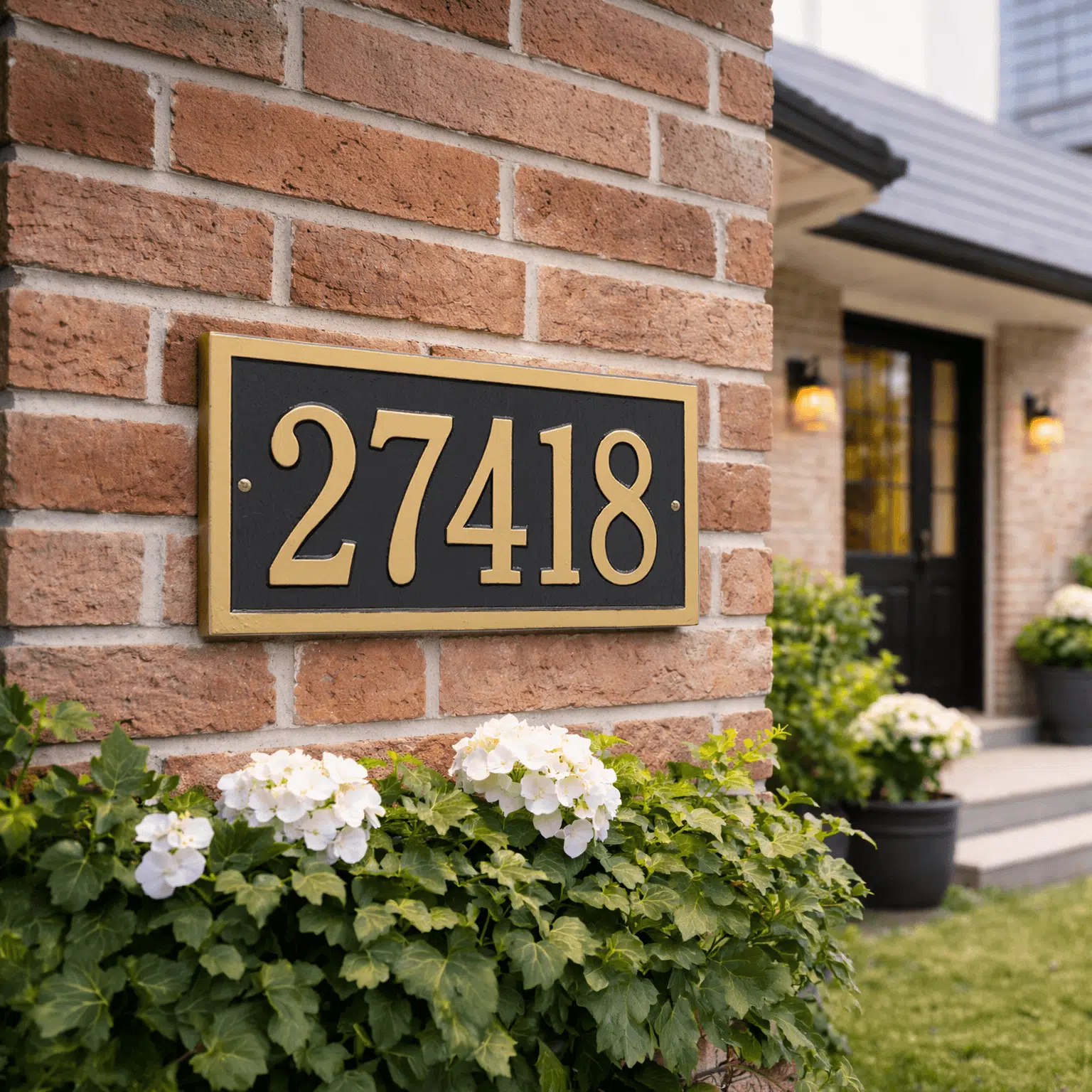 Whitehall Bismark Wall Address Plaque - Thumbnail 2