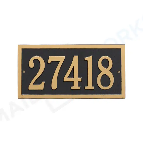 Whitehall Bismark - Standard Wall - One Line Address Plaque (2)