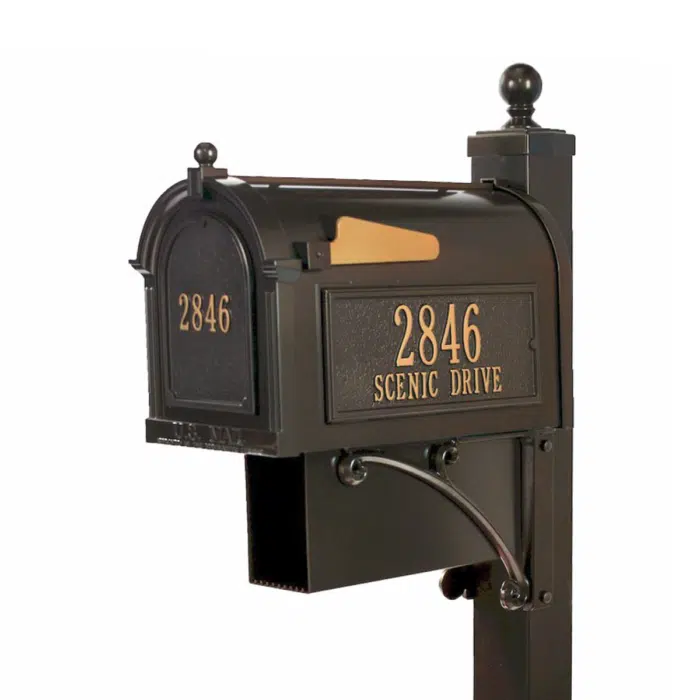 Whitehall Estate Capitol Mailbox Package Whitehall Estate Capitol Mailbox Package