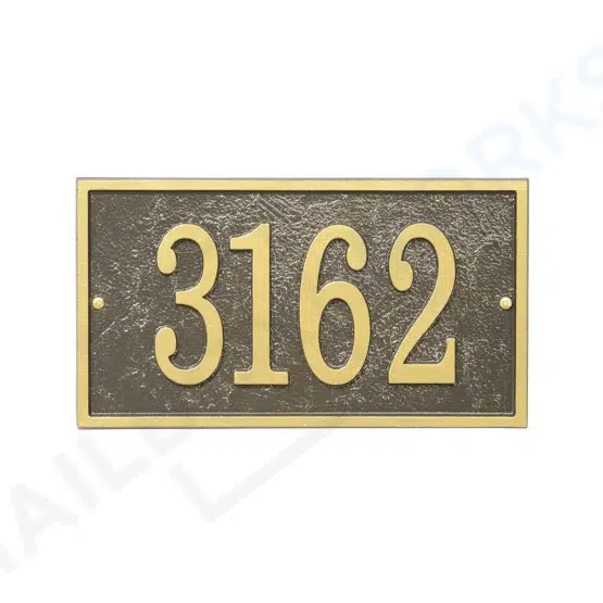 Whitehall Fast And Easy Rectangle Address Plaques (2)