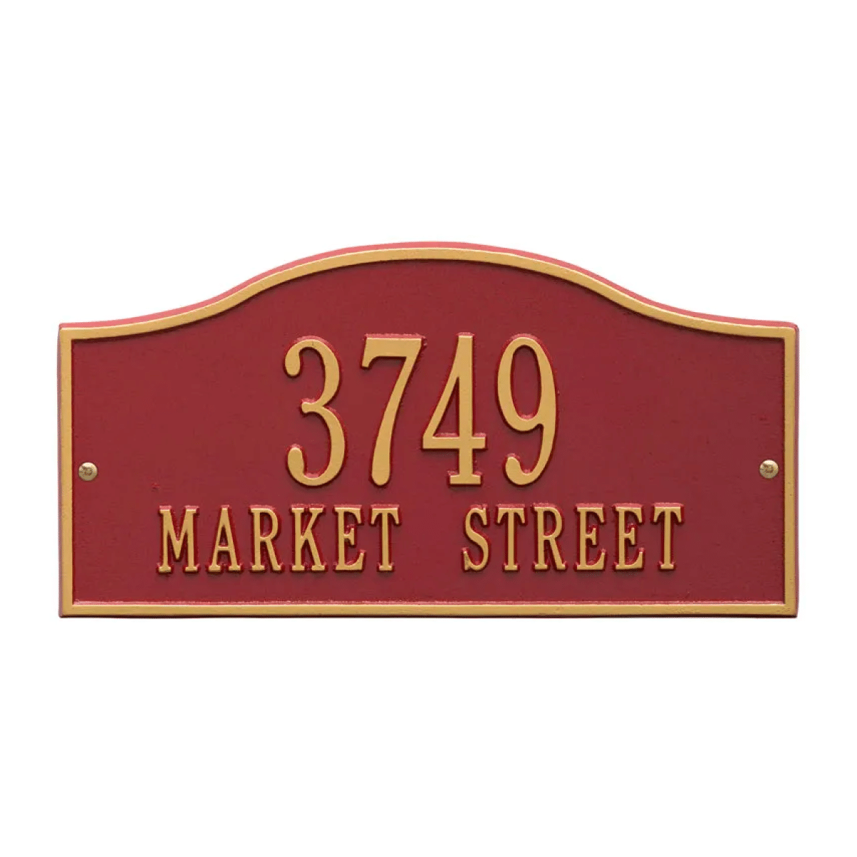 The Whitehall Rolling Hills Address Plaques Product Image