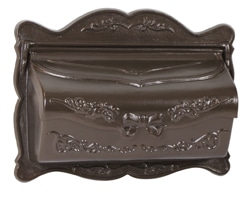 AMCO Provincial Wall Mount Mailbox Bronze