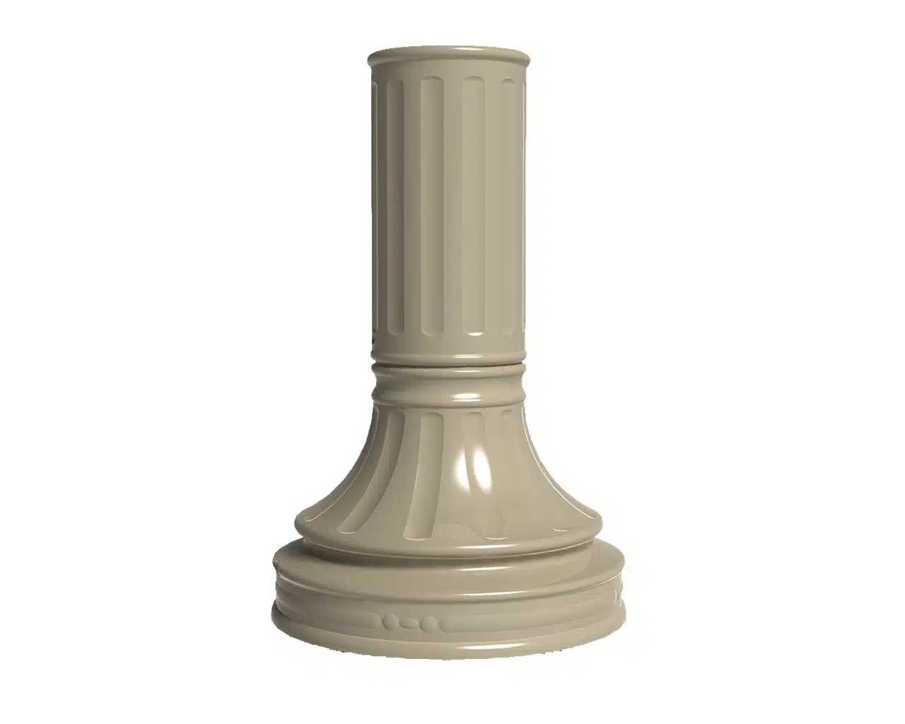 Florence Traditional Column Pedestal Cover For Cluster Box Units – Long Product Image