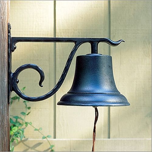Whitehall Large Country Bell Ornament Black Product Image