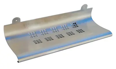 Ecco Newspaper Shelf Brushed Stainless Steel