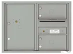 Florence 4C Mailboxes 4C06D-02 Silver Speck