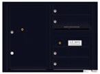 Florence 4C Mailboxes 4C06D-04 Black