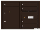 Florence 4C Mailboxes 4C06D-05 Dark Bronze