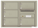 Florence 4C Mailboxes 4C06D-05X Postal Grey