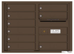 Florence 4C Mailboxes 4C06D-09 Antique Bronze