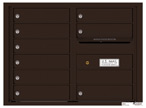 Florence 4C Mailboxes 4C06D-09 Dark Bronze