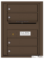 Florence 4C Mailboxes 4C06S-04 Antique Bronze