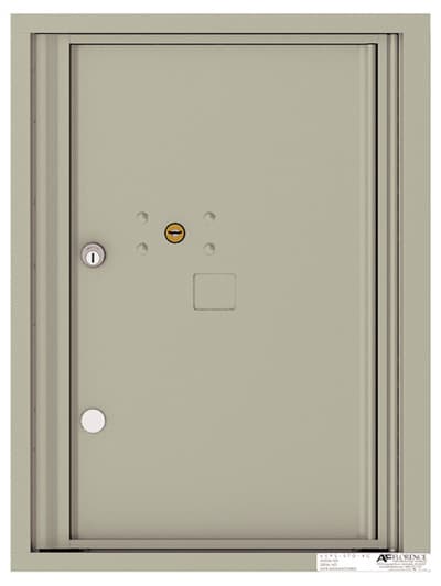 Florence Recessed 4C Horizontal Mailbox – 1 Parcel Locker – Front Loading – 6 Doors High – USPS Access Product Image