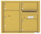 Florence 4C Mailboxes 4C07D-03 Gold Speck