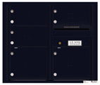 Florence 4C Mailboxes 4C07D-05 Black