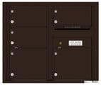 Florence 4C Mailboxes 4C07D-05 Dark Bronze