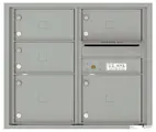Florence 4C Mailboxes 4C07D-05 Silver Speck