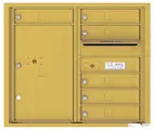 Florence 4C Mailboxes 4C07D-06 Gold Speck