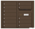 Florence 4C Mailboxes 4C07D-12 Antique Bronze