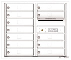 Florence 4C Mailboxes 4C07D-12 White