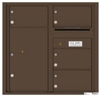 Florence 4C Mailboxes 4C08D-04 Antique Bronze