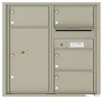 Florence 4C Mailboxes 4C08D-04 Postal Grey
