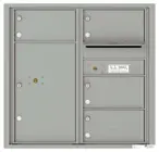 Florence 4C Mailboxes 4C08D-04 Silver Speck