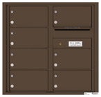 Florence 4C Mailboxes 4C08D-07 Antique Bronze