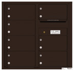 Florence 4C Mailboxes 4C08D-07 Dark Bronze