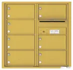 Florence 4C Mailboxes 4C08D-07 Gold Speck