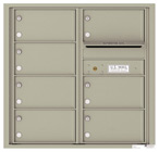 Florence 4C Mailboxes 4C08D-07 Postal Grey